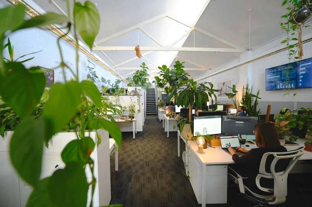 Inside the Atomix office